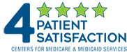 Centers for Medicare and Medicaid Services 4-Star Patient Satisfaction Rating