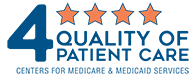 Centers for Medicare and Medicaid Services 4-Star Quality of Patient Care Rating