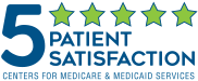 Centers for Medicare and Medicaid Services 5-Star Patient Satisfaction Rating